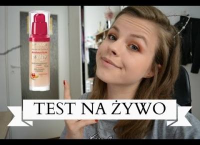 TEST NA ŻYWO: BOURJOIS HEALTHY MIX