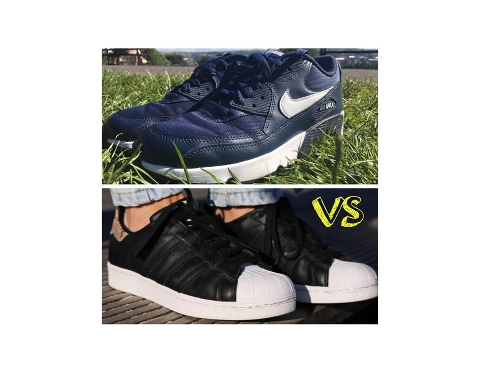 Adidas Superstar vs Nike Air Max