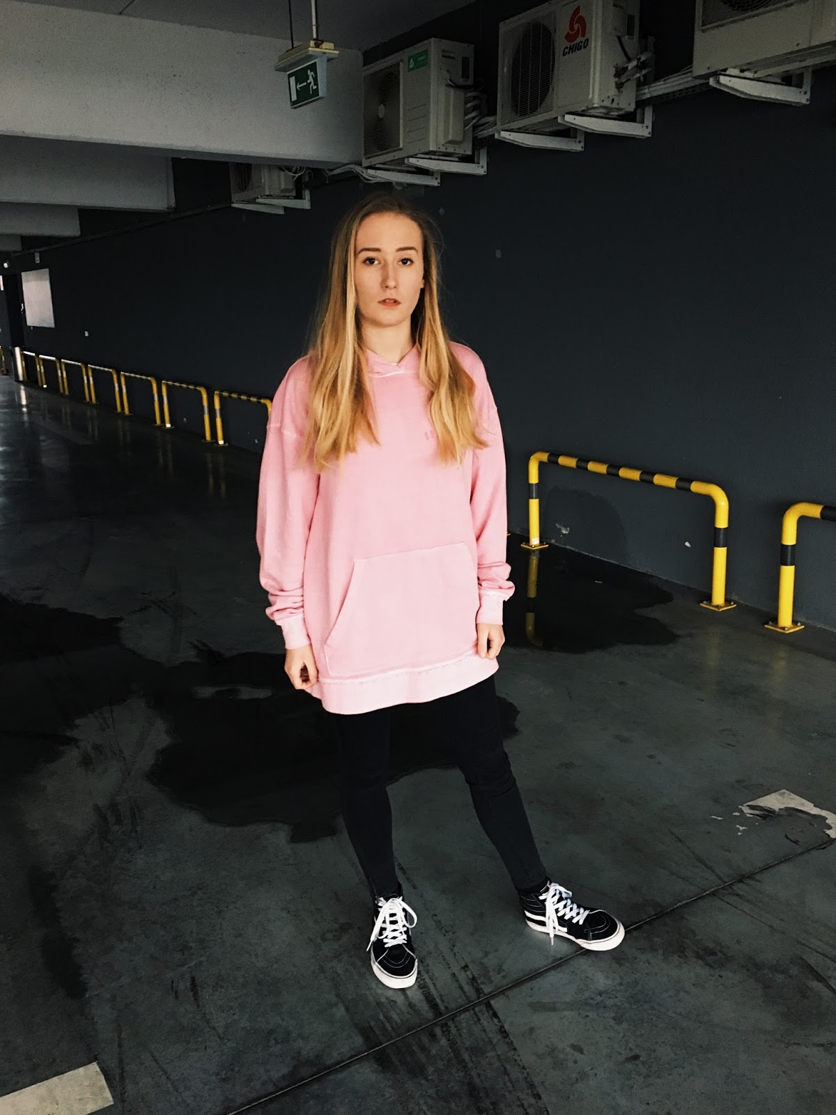 Pink hoodie - Helloxgabax