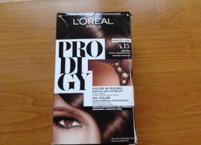 Za co ją lubię? Farba L'Oreal Prodigy.