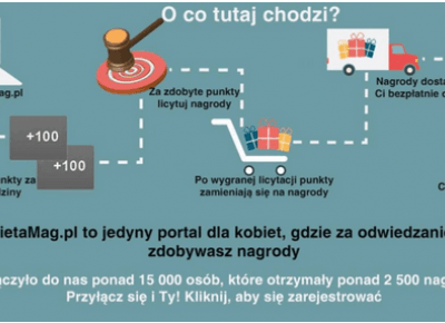 AktywnoÅÄ, relaks, punkty, licytacje, nagrody, czyli KobietaMag vs DressCloud.