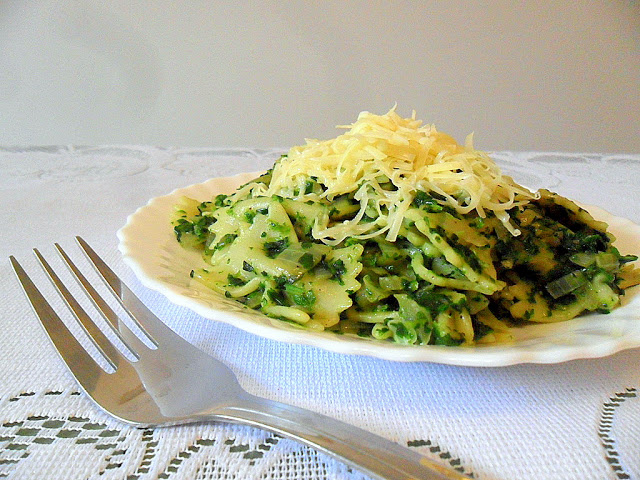 allofgrazka.blogspot.com: Gotuj z Grażką - Pasta ze szpinakiem