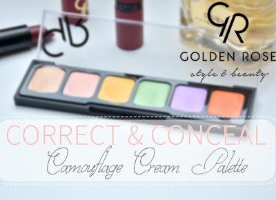 IMAGINE DAY | Sara Sycz: Golden Rose camouflage cream palette