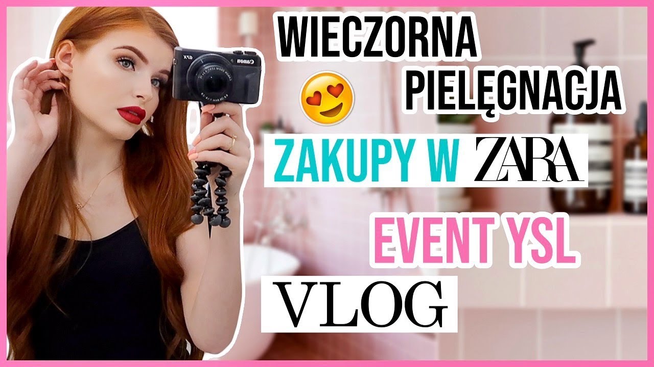 WIECZORNA PIELĘGNACJA, ZAKUPY W ZARZE I YSL BEAUTY HOTEL | VLOG ANDZIA THERE