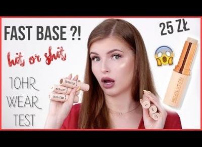 MAKEUP REVOLUTION FAST BASE STICK - TEST PODKŁADU W SZTYFCIE | HIT ZA 25 ZŁ?