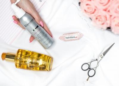 Hello Fashion | Blog lifestylowy, czyli blog o modzie, urodzie i życiu.: NOWOŚCI W PIELĘGNACJI MOICH WŁOSÓW I CERY. NOŻYCZKI FRYZJERSKIE, SPRAY NA WYPADANIE WŁOSÓW KERASTASE, MASECZKA NA PRZEBARWIENIA