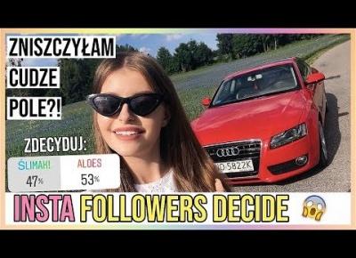 OBSERWATORZY Z INSTAGRAMA DECYDUJĄ O MOIM WEEKENDZIE! 😱| ANDZIATHERE