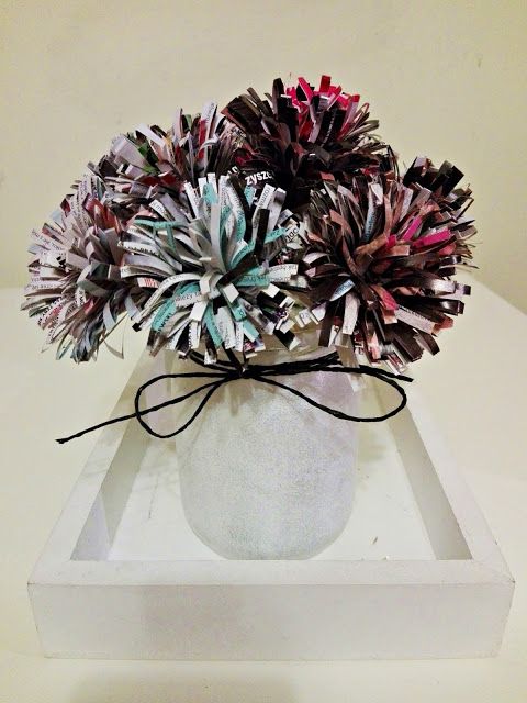                  HORENXI: DEKORACJA DIY - WAZON Z KWIATKAMI