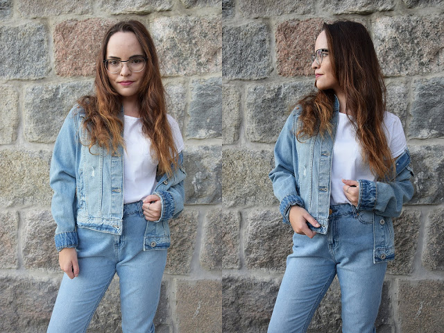 Jeansowy total look
        | 
        Simply my life