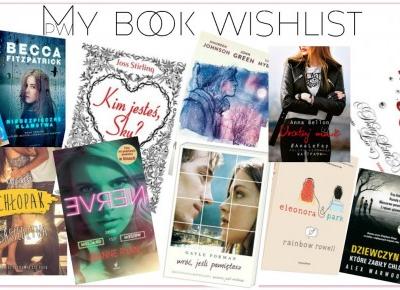 BLOGMAS #2 - My book wishlist