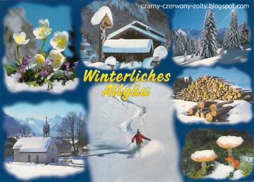 Postcrossing: Allgäu (Niemcy)