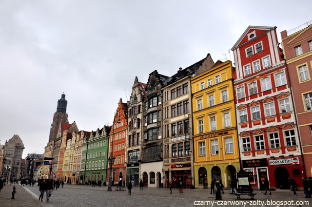 Wrocław- rynek staromiejski, czyli piękne kolorowe kamienice i wiele więcej!