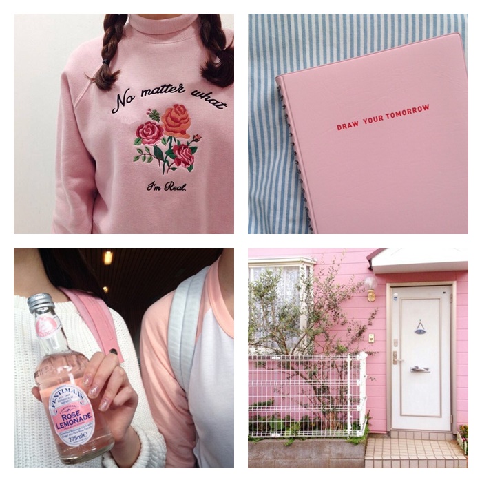 Inspirations : pastel pink