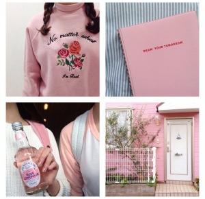 Inspirations : pastel pink