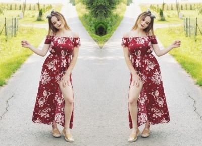 Aleksandra Kojder - spełniaj swoje marzenia: Dalekowzroczność | Sammydress x Floral print romper