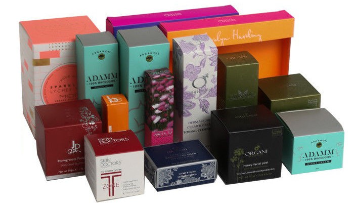 Colorful Cosmetic Packaging Boxes at Wholesale