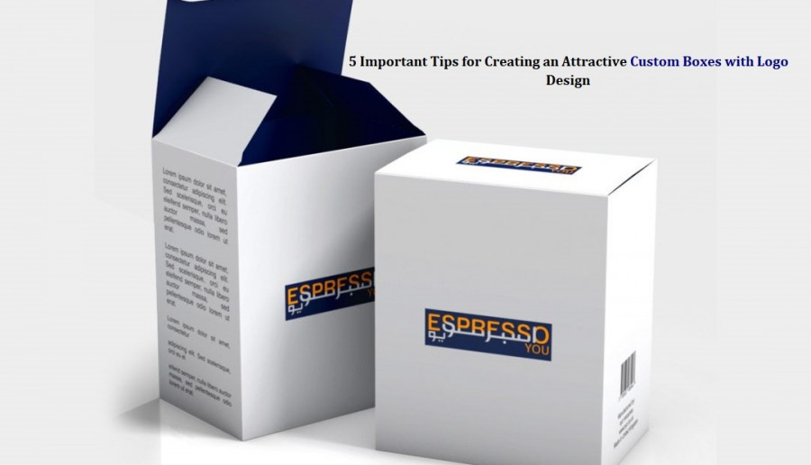 Using Custom Packing Boxes Containing Company Logo