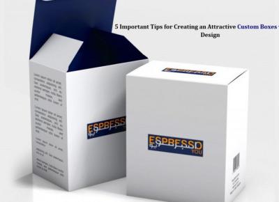 Using Custom Packing Boxes Containing Company Logo