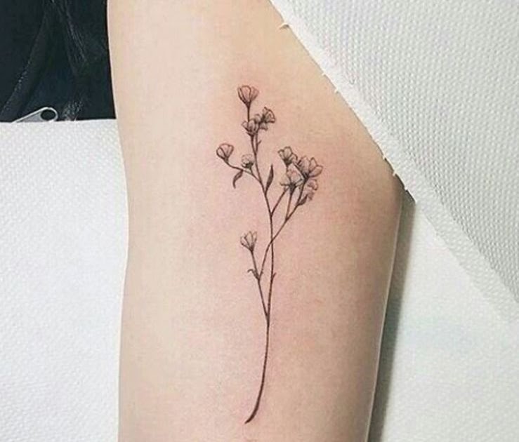 always together : Tatuaże kwiaty, tatuaże rośliny 