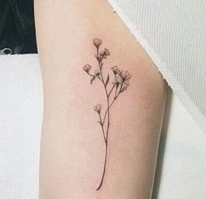 always together : Tatuaże kwiaty, tatuaże rośliny 