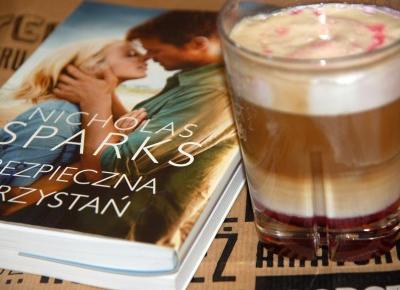 Kawa z syropem malinowym i „Bezpieczna przystań” Nicholasa Sparksa. – Przepisy