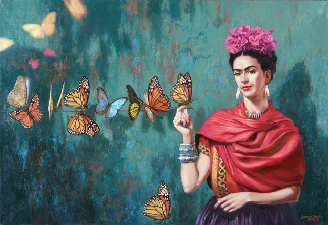 50 twarzy Fridy Kahlo 