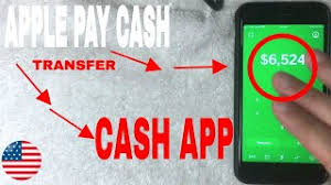 How do I smoothly transfer money from Apple pay to Cash app?