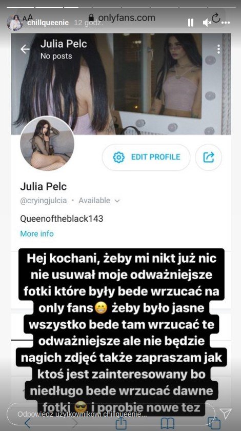 Kontrowersyjna Polska Influencerka Za O Y A Onlyfans