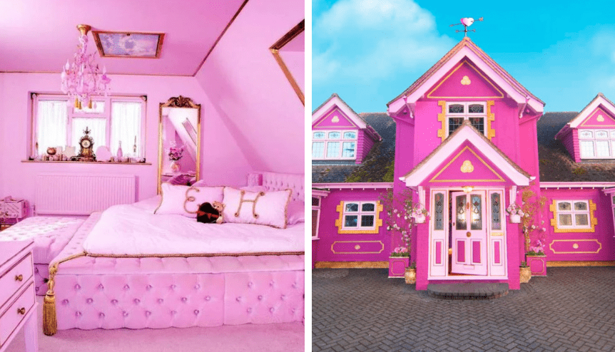 Hotel niczym domek Barbie powstał w Anglii. Możesz w nim nocować!
