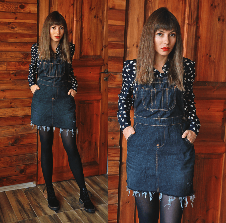 Jointy&Croissanty;: how dungarees became a dress