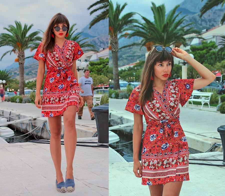 Jointy&Croissanty;: boho red dress