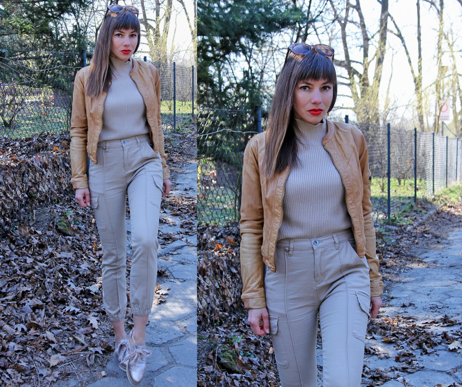 Jointy&Croissanty: beige cargo pants
