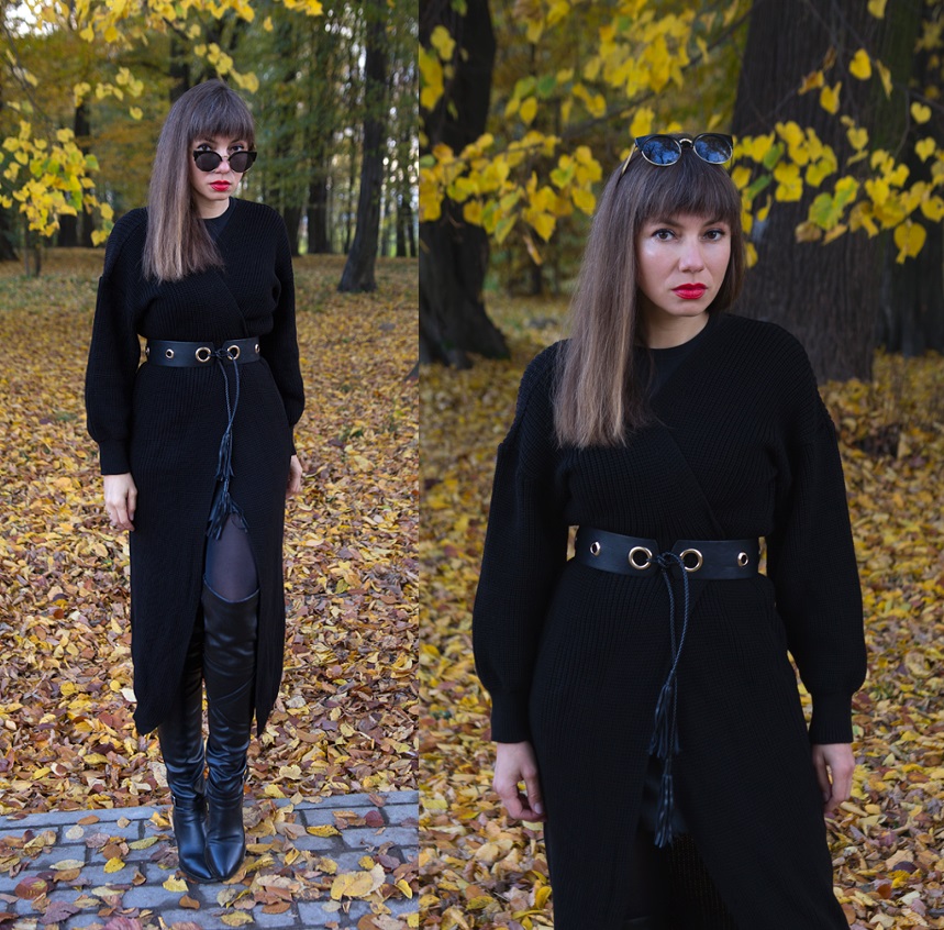 Jointy&Croissanty: black cardigan