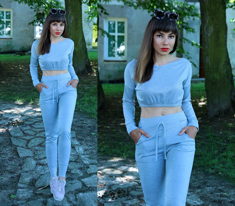 Jointy&Croissanty: grey loungewear