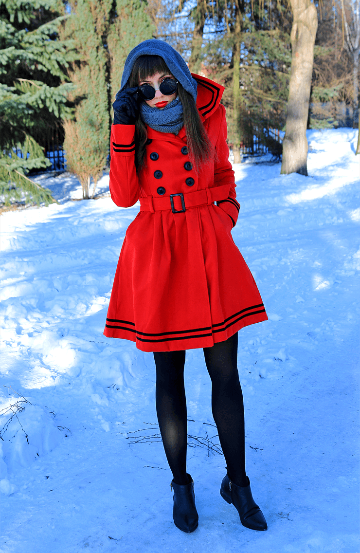 Jointy&Croissanty: another red coat