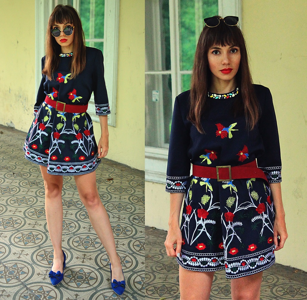 Jointy&Croissanty: embroidered dress