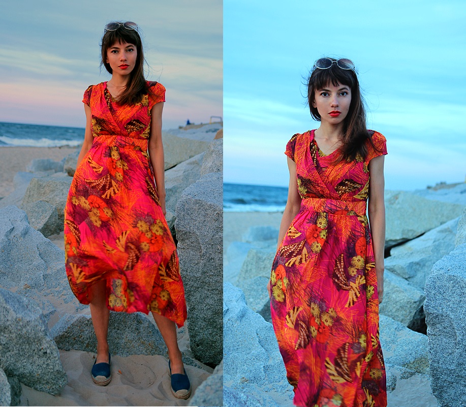 Jointy&Croissanty: colorful maxi dress