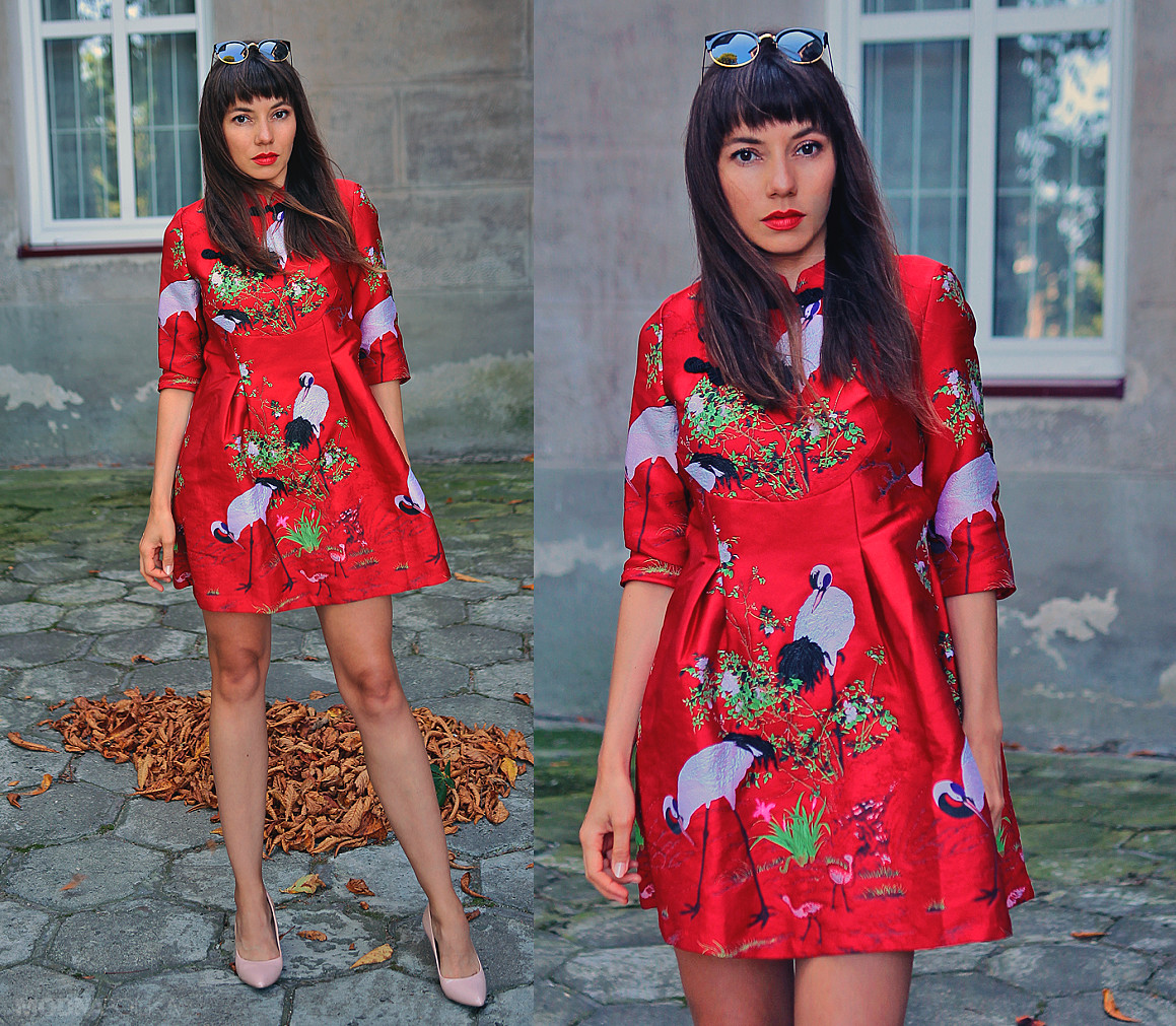 Jointy&Croissanty: oriental embroidery dress