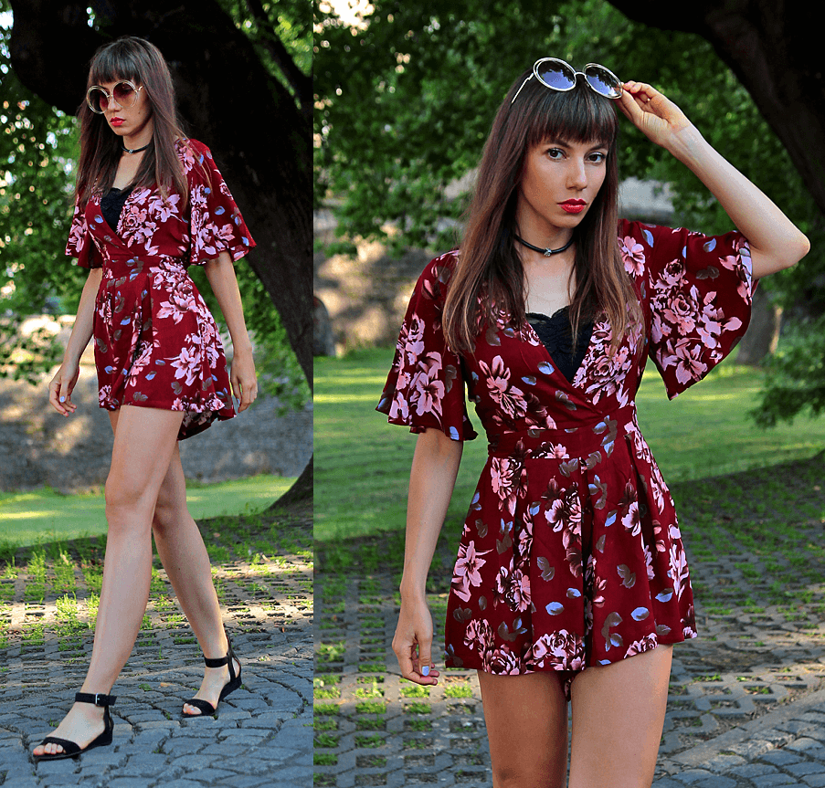 Jointy&Croissanty: floral jumpsuit