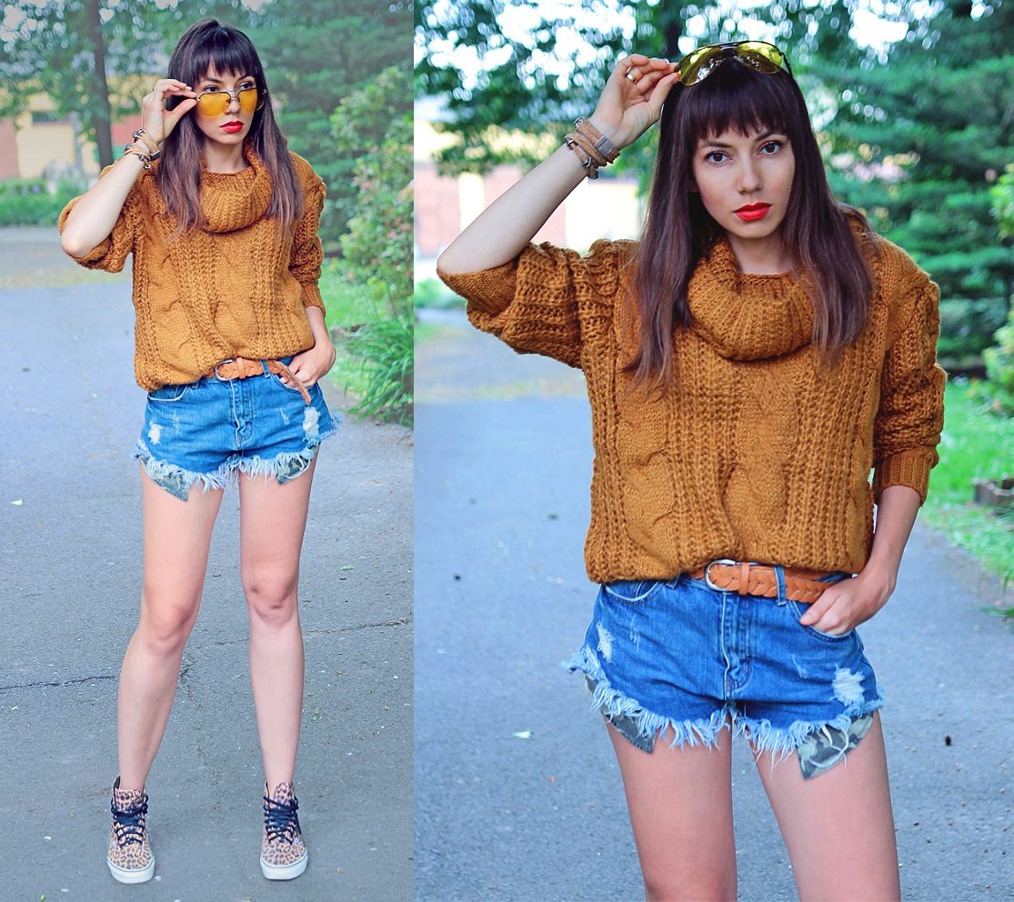 Jointy&Croissanty: caramel cable knit sweater