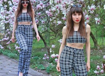 Jointy&Croissanty;: plaid co-ord