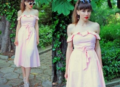 Jointy&Croissanty;: Dear-Lover pastel pink dress