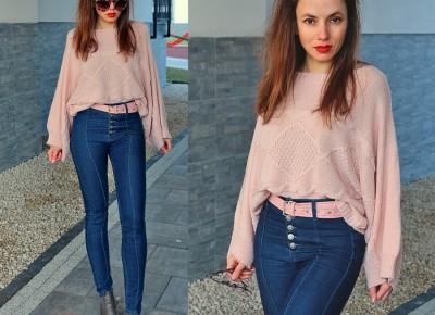 Jointy&Croissanty;:  pastel pink sweater