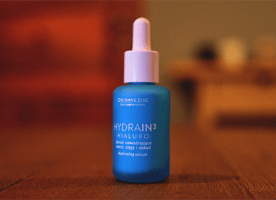 Jointy&Croissanty: Dermedic serum i peeling enzymatyczny Hydrain 3 Hialuro