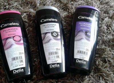 My dreams.: Płukanki do włosów od Delia Cosmetics