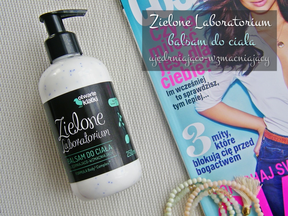 juicy raspberry: ZIELONE LABORATORIUM, BALSAM DO CIAŁA Z FORMUŁĄ BODY3 COMPLEX