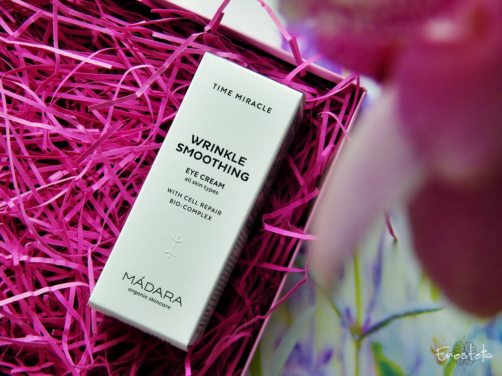 NAJLEPSZY KREM POD OCZY JAKI MIAŁAM? MADARA TIME MIRACLE WRINKLE SMOOTHING   WYNIKI - ENESTELIA - beauty 