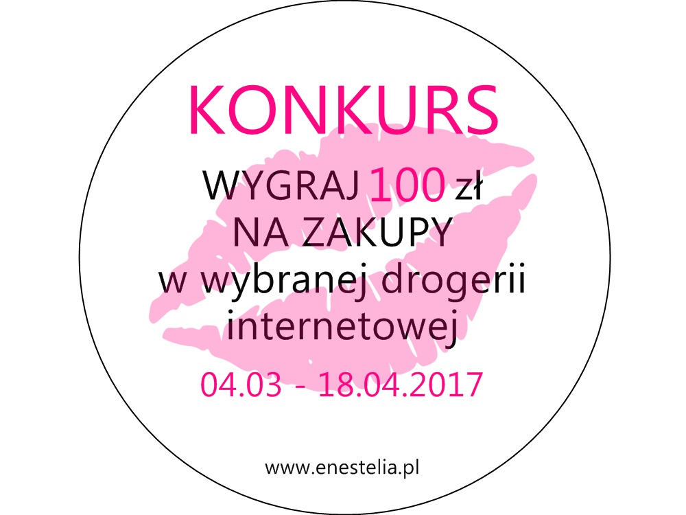 WIOSENNY KONKURS | WYGRAJ 100 ZŁ NA ZAKUPY W  WYBRANEJ DROGERII INTERNETOWEJ - ENESTELIA - beauty & lifestyle blog