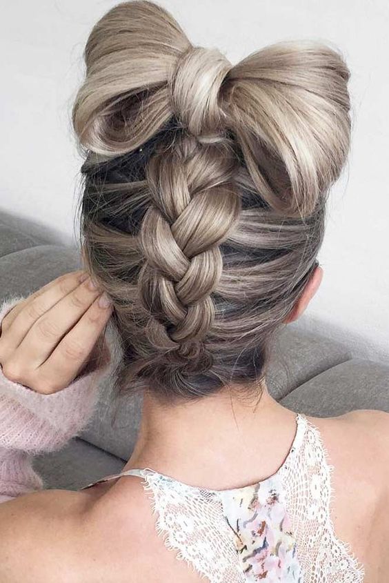 Bow hair inspiration