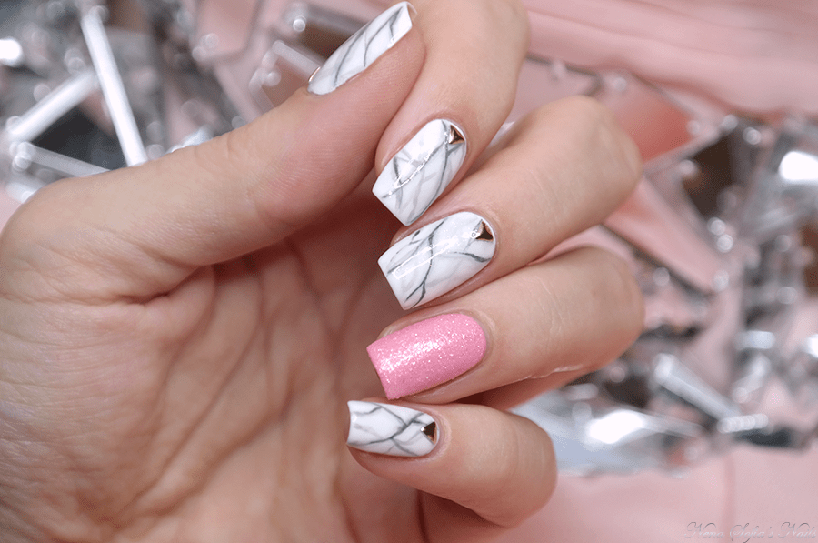 💅 pink & marble 💅